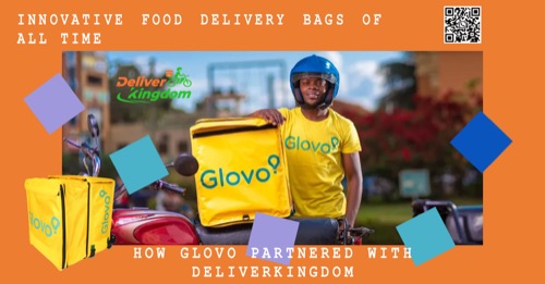 أكثر 5 حقائب توصيل طعام ابتكارًا على الإطلاق: كيف عقدت GLOVO شراكة مع DeliveryKingdom