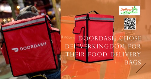 الفن الدقيق للتسليم المثالي: كيف اختارت شركة DoorDash شركة DeliveryKingdom لأكياس توصيل الطعام الخاصة بها