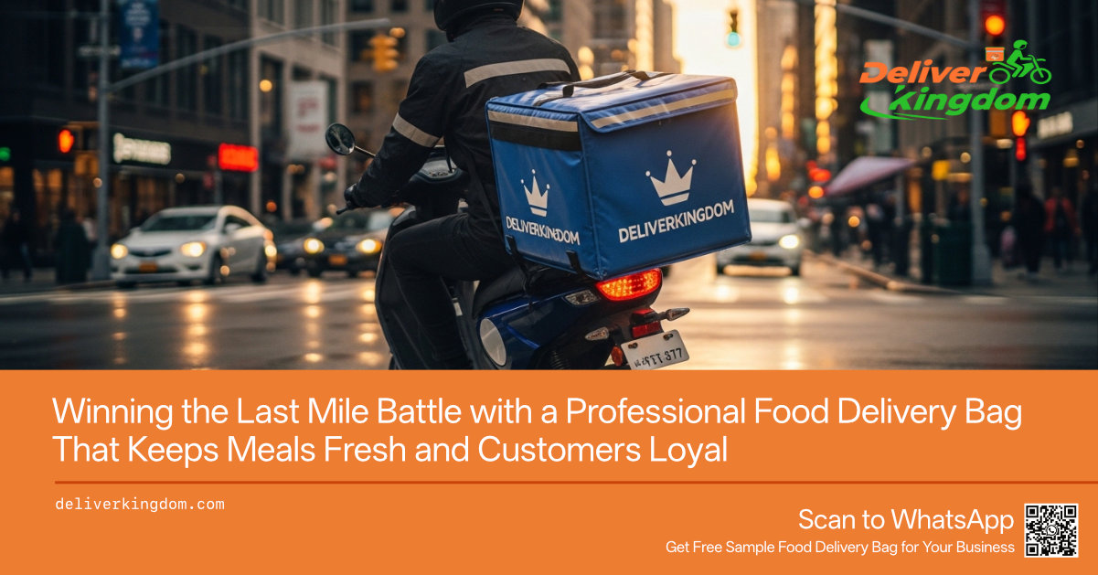 الفوز في معركة الميل الأخير باستخدام حقيبة توصيل طعام احترافية تحافظ على نضارة الوجبات وولاء العملاء