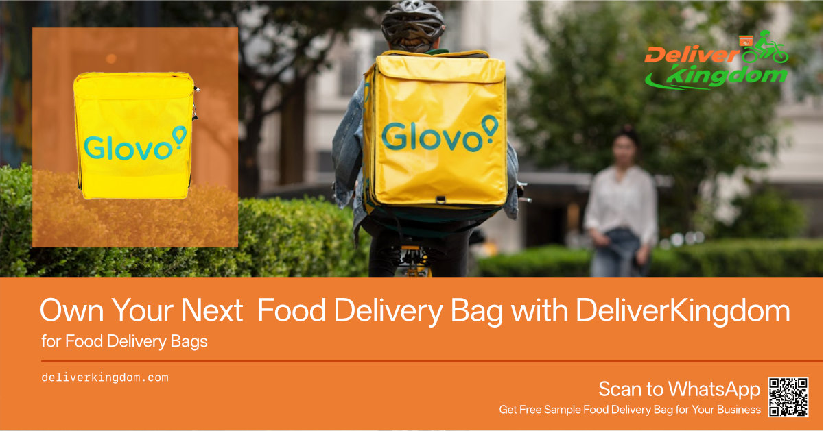 كيف تمتلك حقيبة Glovo التالية لتوصيل الطعام مع DeliveryKingdom