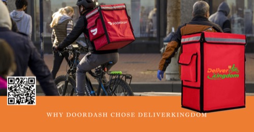 شراكات لافتة للنظر من شأنها أن ترفع مستوى تجربة توصيل الطعام الخاصة بك: لماذا اختارت DoorDash DeliveryKingdom