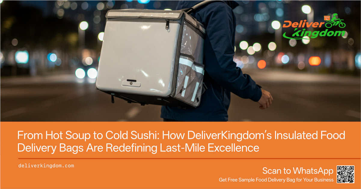 من الحساء الساخن إلى السوشي البارد: كيف تُعيد حقائب توصيل الطعام المعزولة من DeliverKingdom تعريف التميز في خدمة التوصيل في الميل الأخير